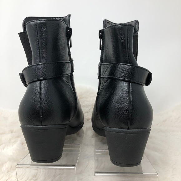 Coach and Four Black Recover Ankle Boots Women's 9.5M - Picture 6 of 8